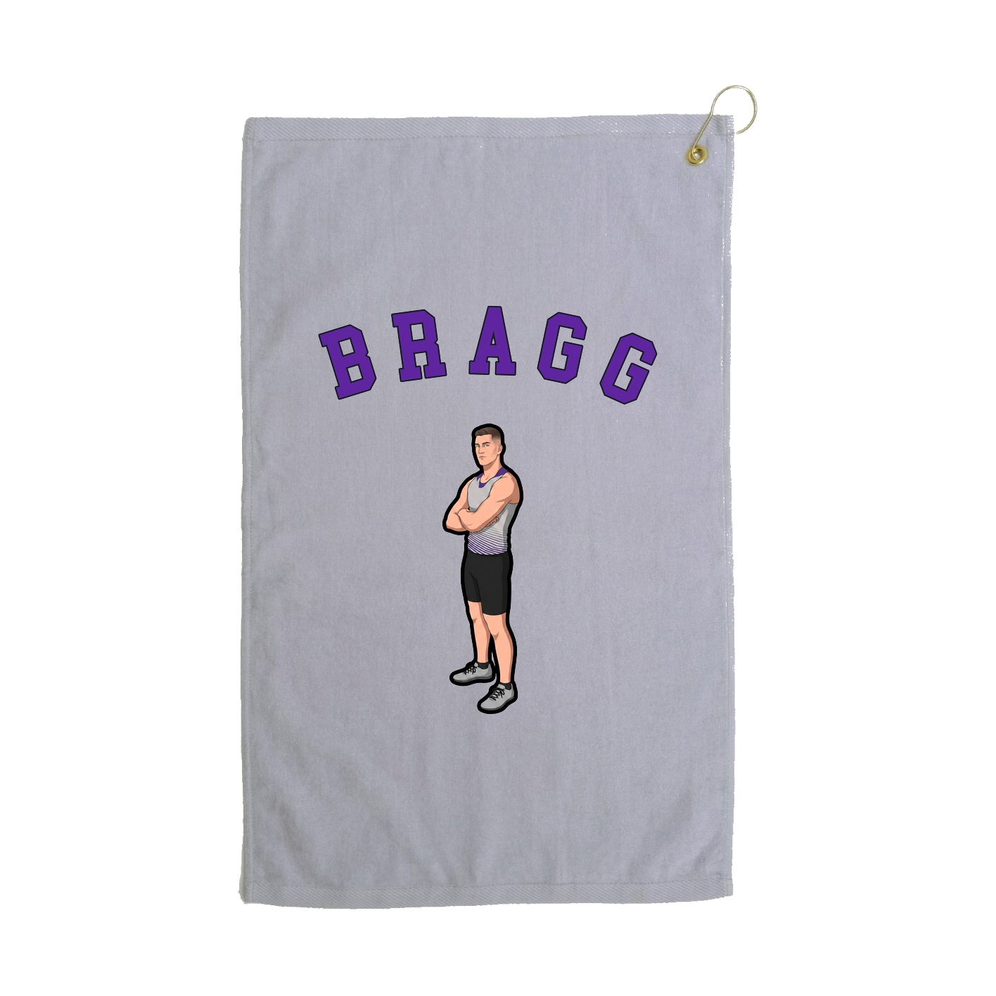 Golf Towel — Shirsey Arch in Grey