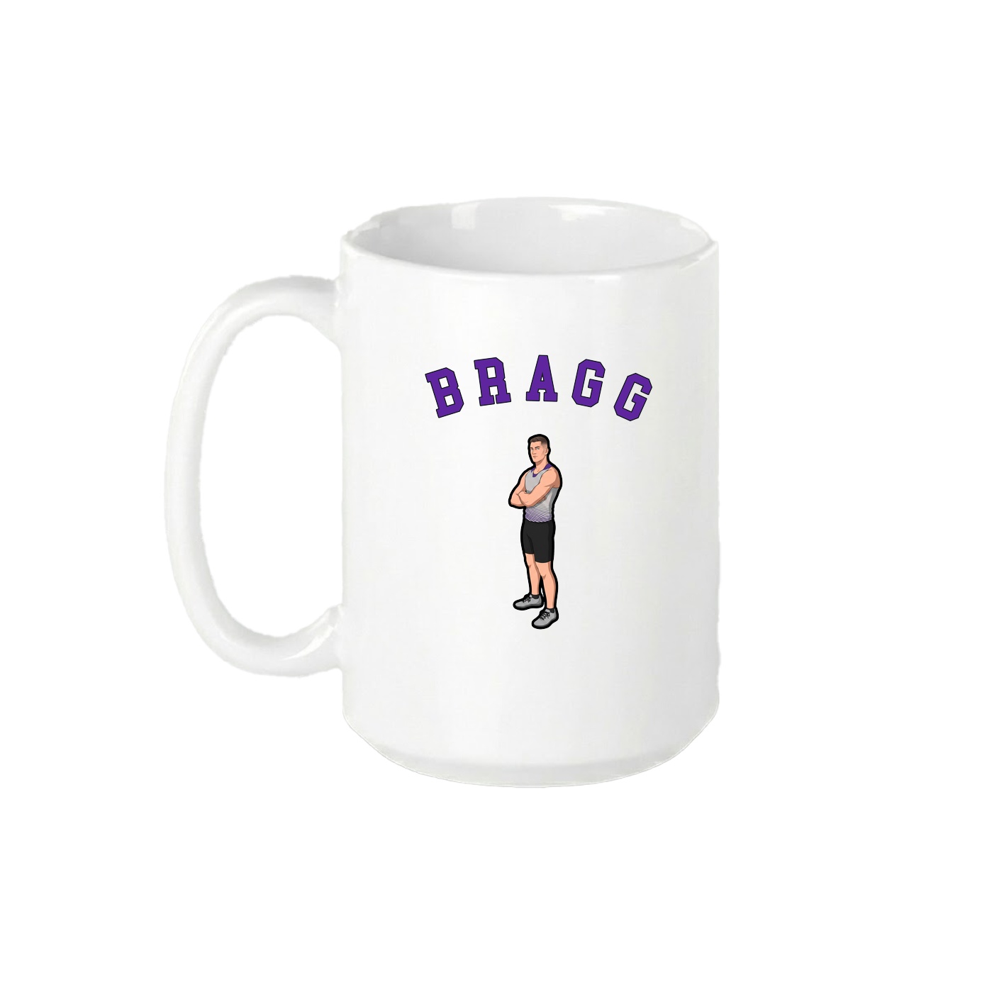 15oz Coffee Mug — Shirsey Arch in White