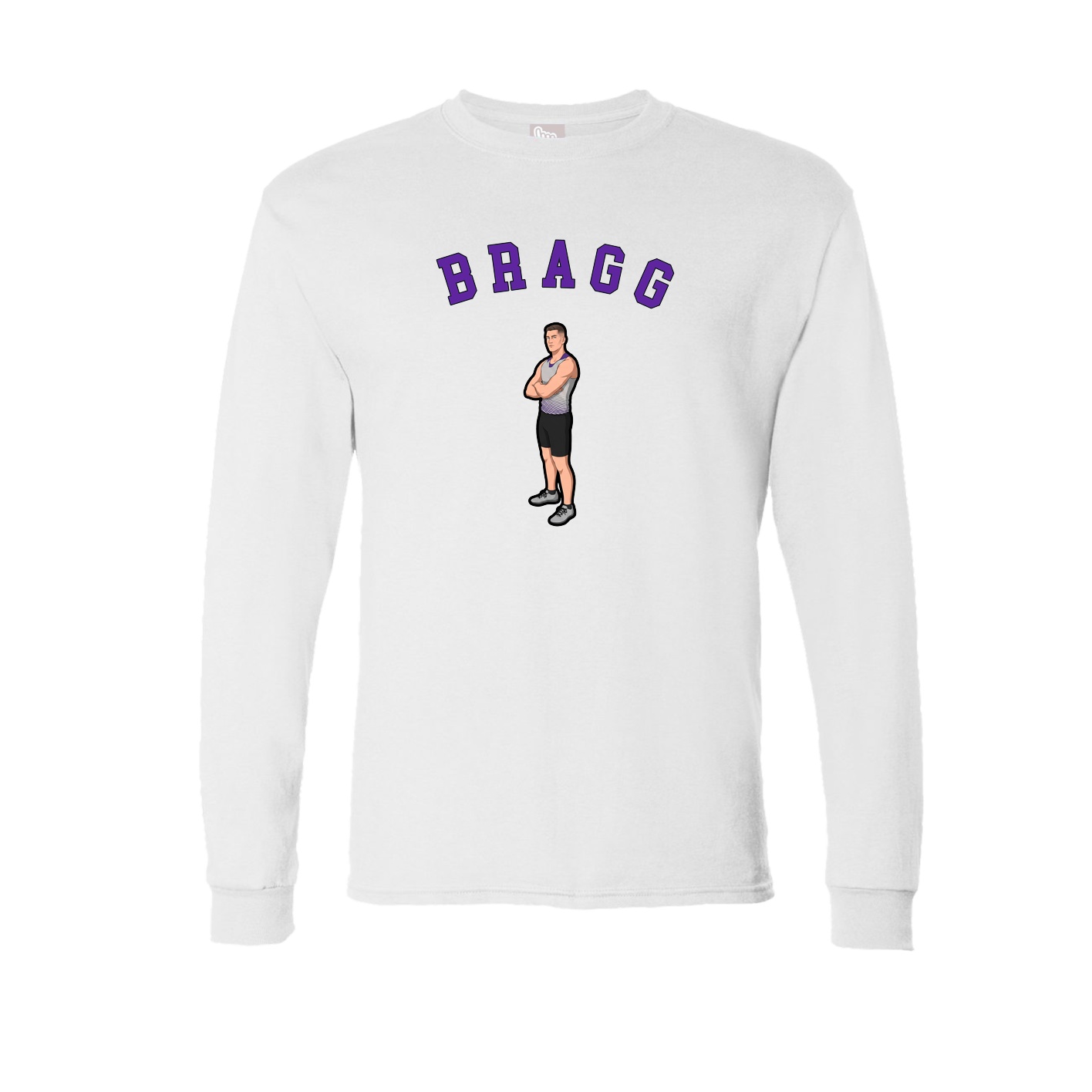 Long Sleeve Tee — Shirsey Arch in White