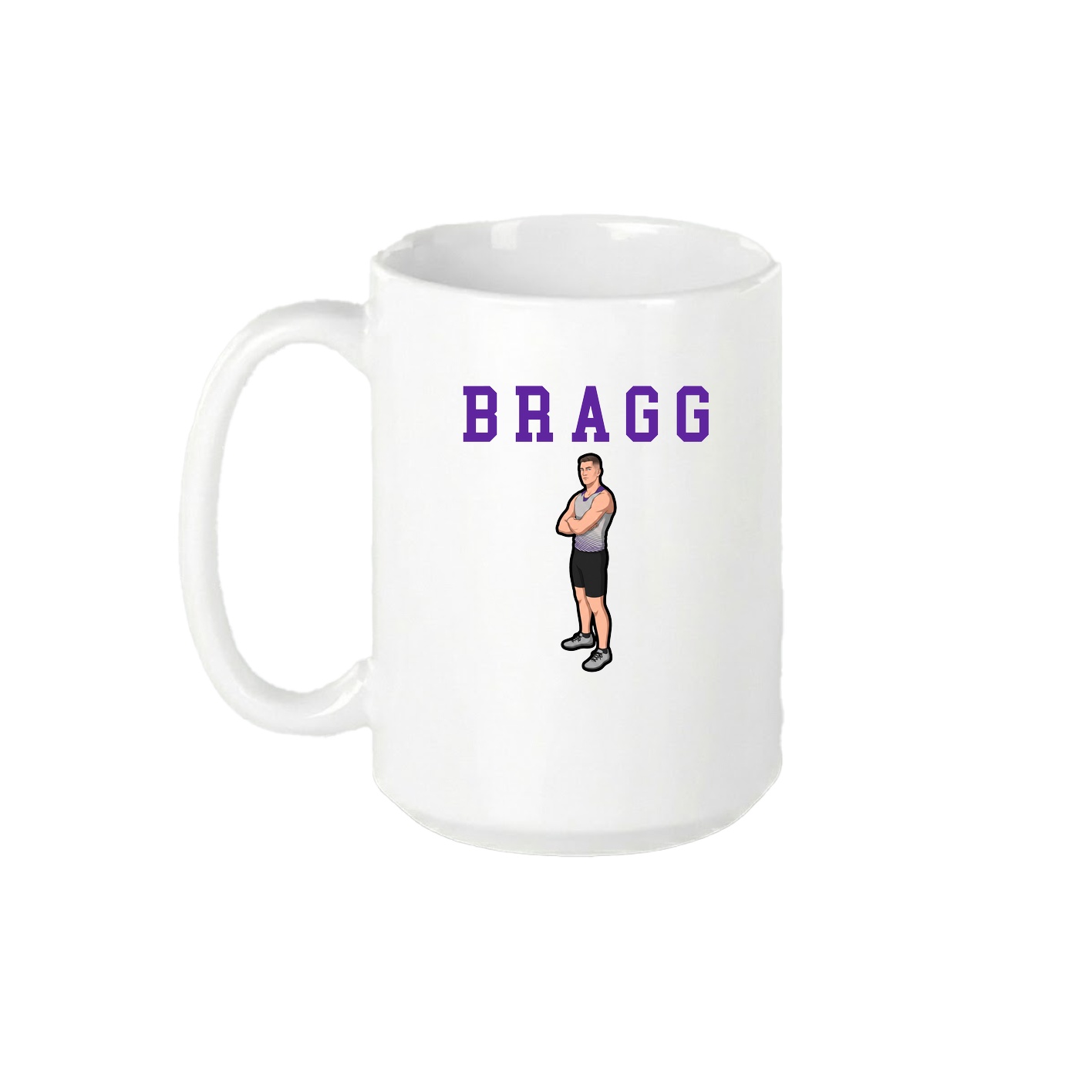 15oz Coffee Mug — Shirsey in White