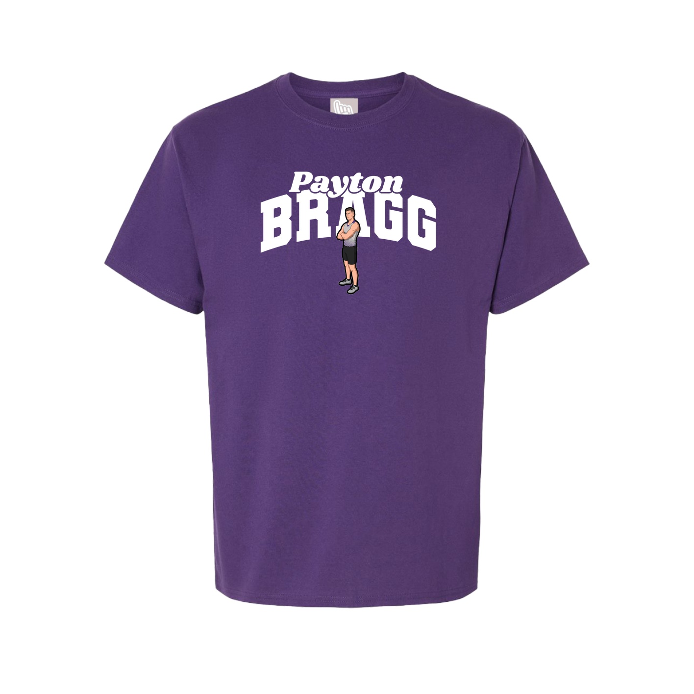 Tee — Signature Arch in Purple