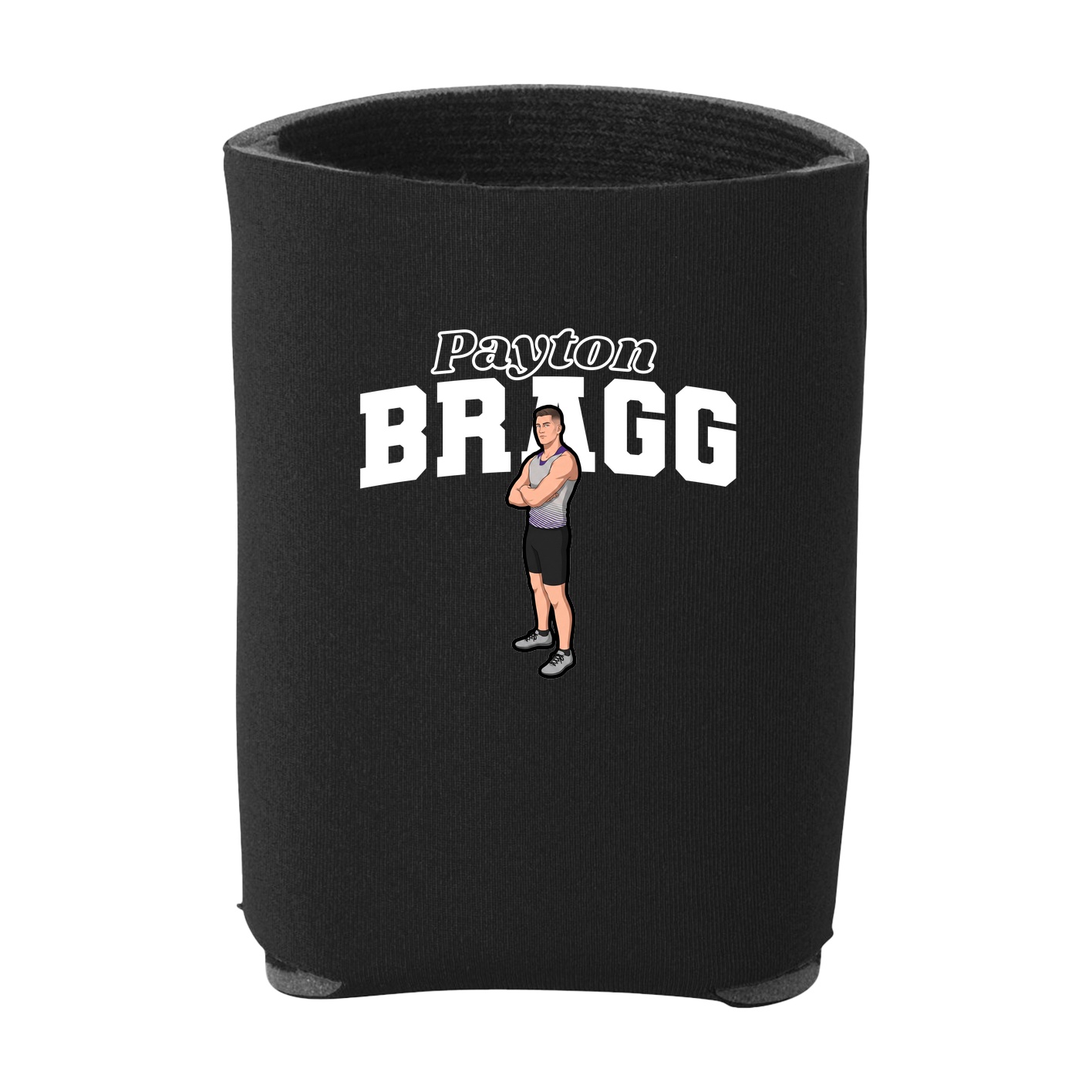 Can Holder — Name Arch in Black