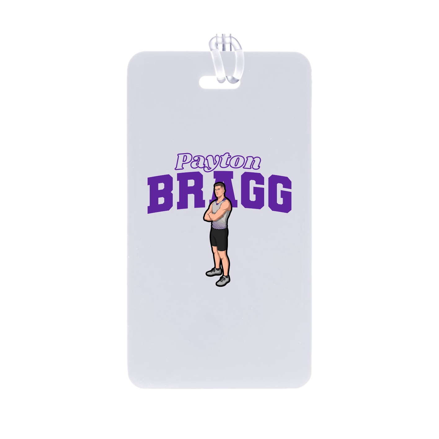 Bag Tag — Name Arch in Classic
