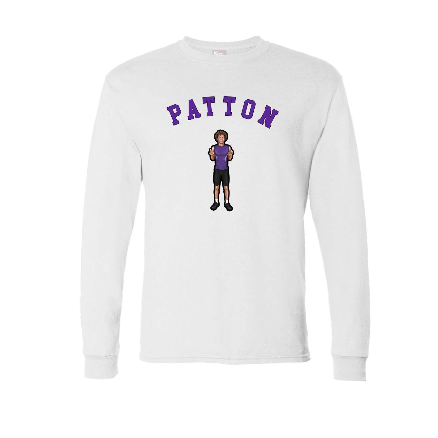 Long Sleeve Tee — Shirsey Arch in White