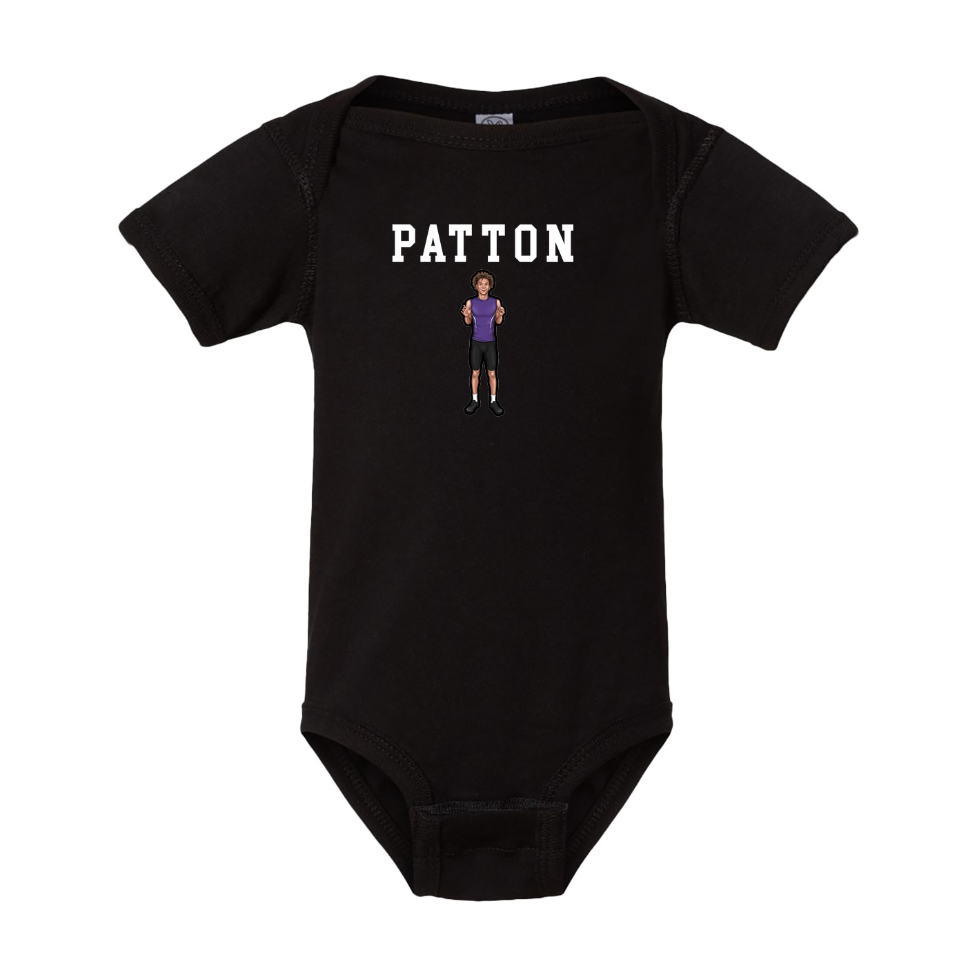 Baby Onesie — Shirsey in Black