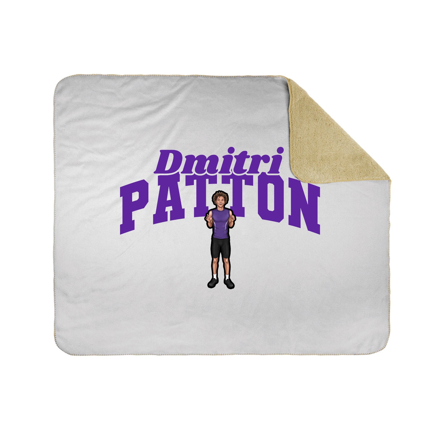 Throw Blanket — Signature Arch in White