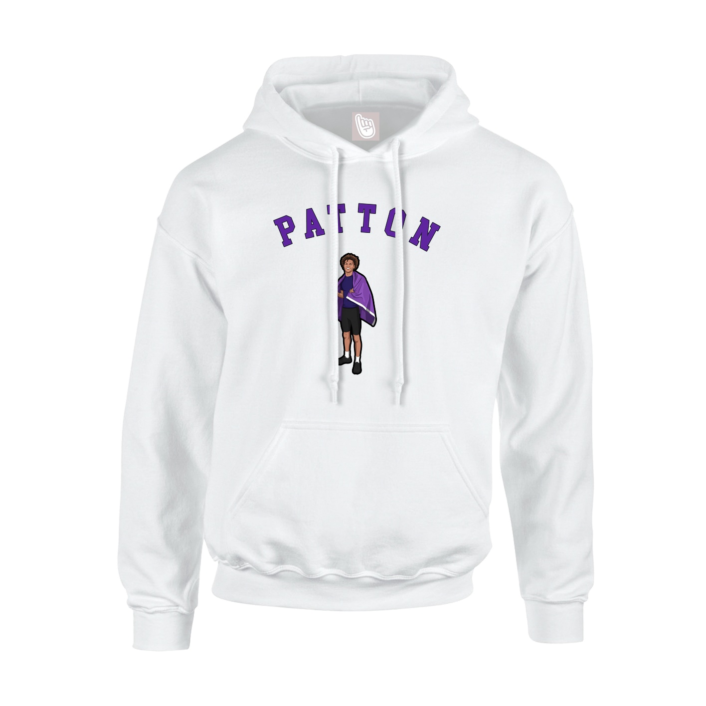Hoodie — Shirsey Arch in White