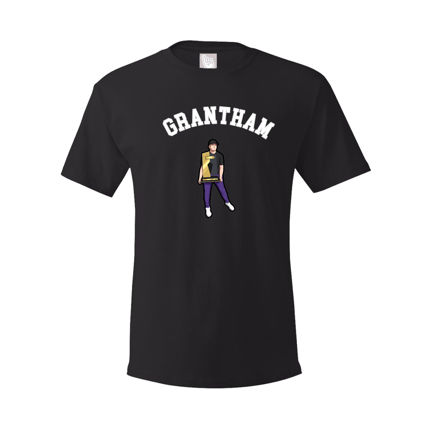 Youth Tee — Shirsey Arch in Black