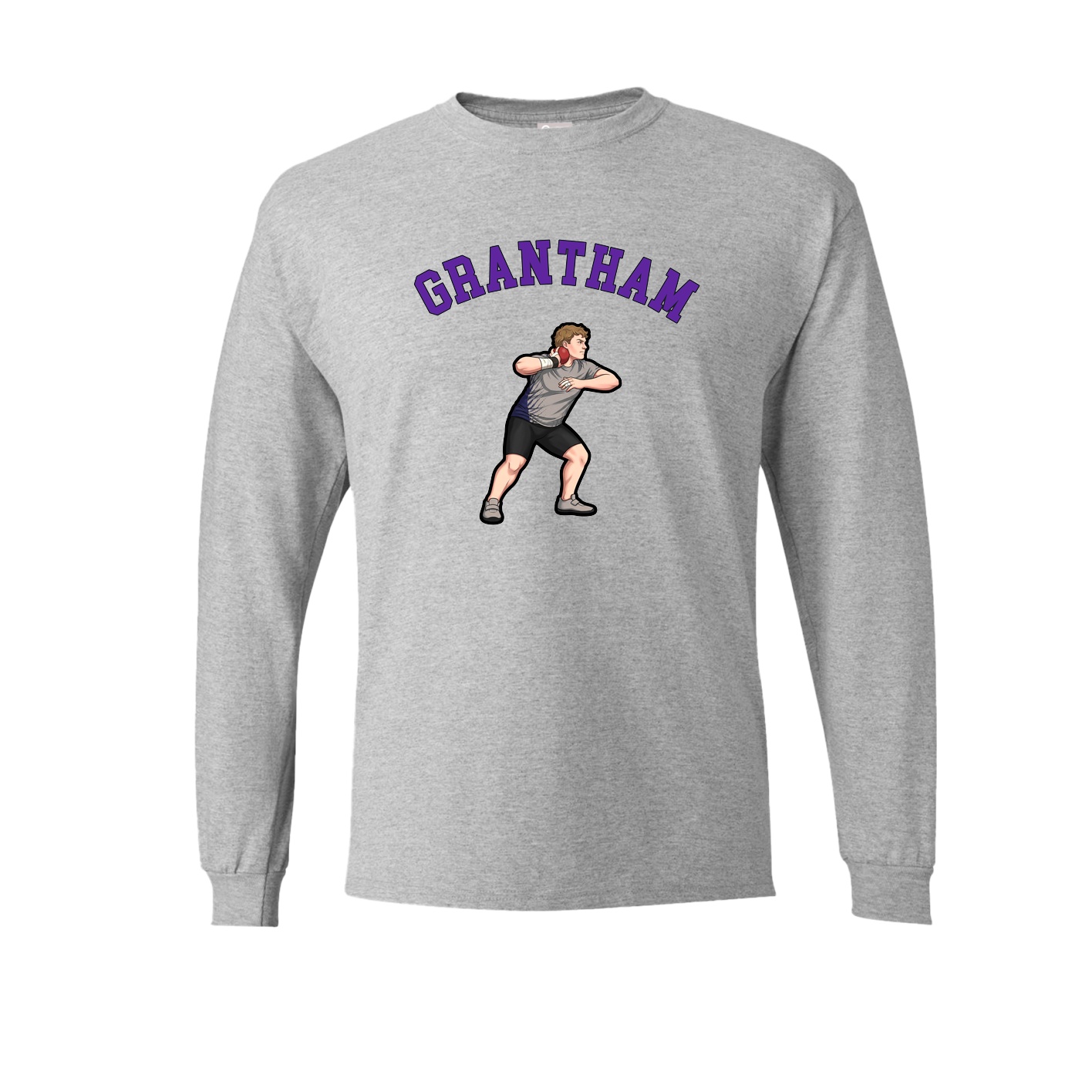 Long Sleeve Tee — Shirsey Arch in Grey