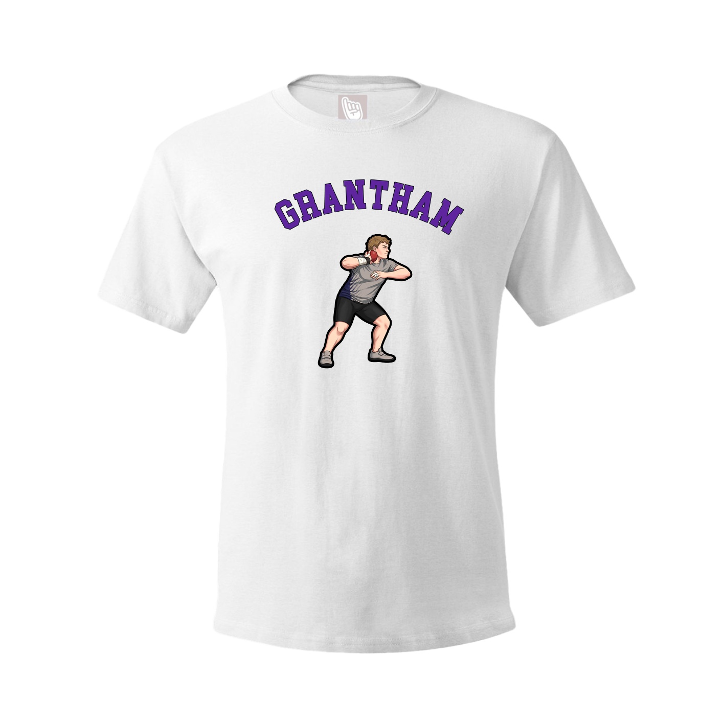 Youth Tee — Shirsey Arch in White