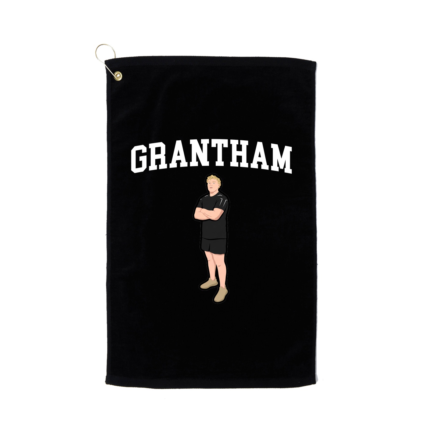 Golf Towel — Shirsey in Black