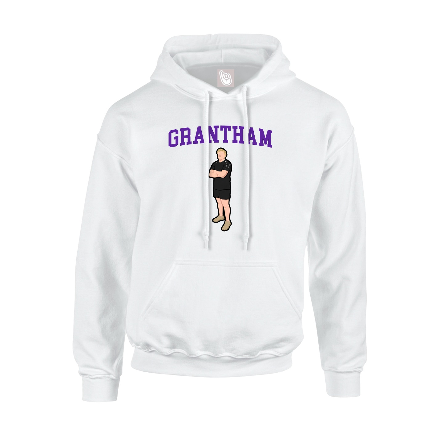 Youth Hoodie — Shirsey in White