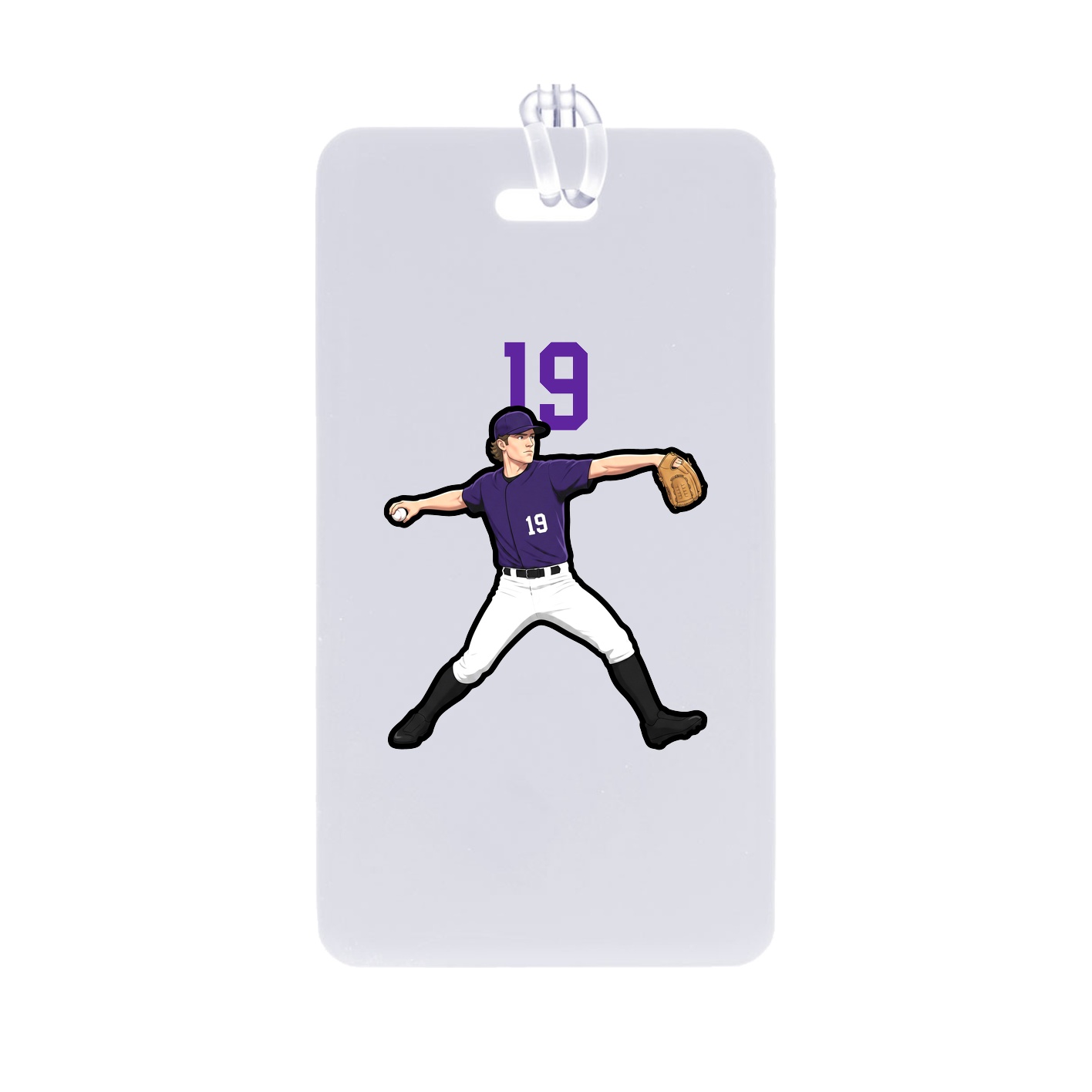 Bag Tag — Number Top in Classic