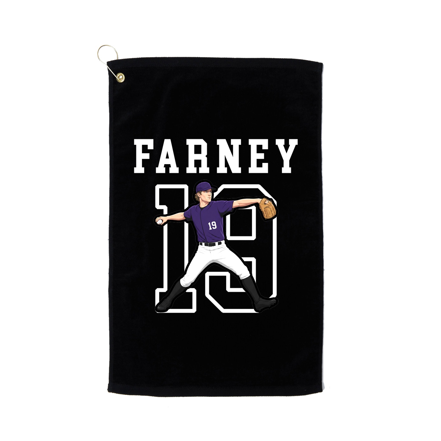 Golf Towel — Shirsey in Black