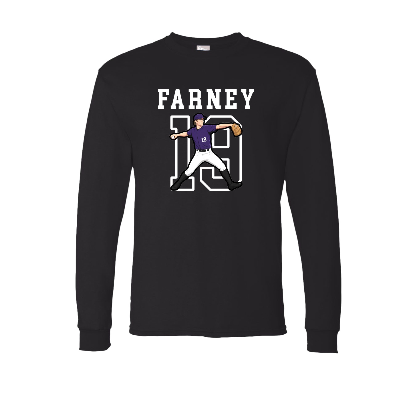 Long Sleeve Tee — Shirsey in Black