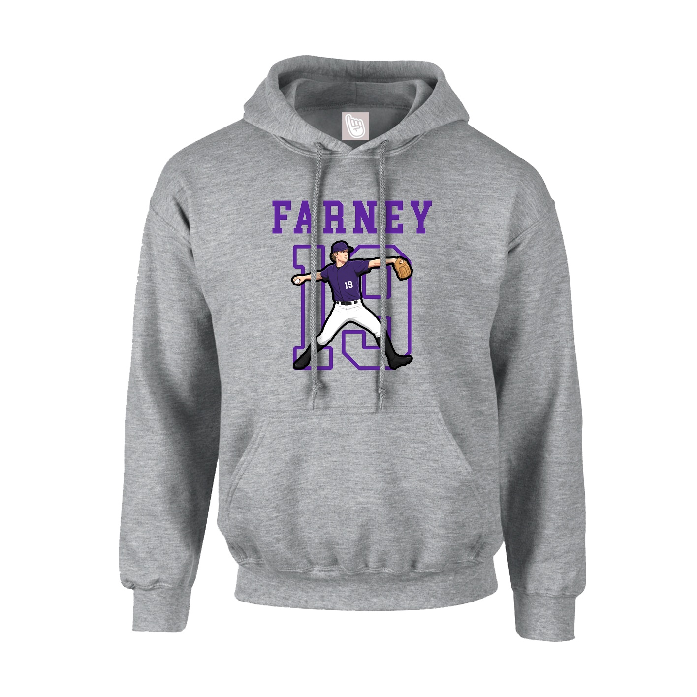 Youth Hoodie — Shirsey in Grey