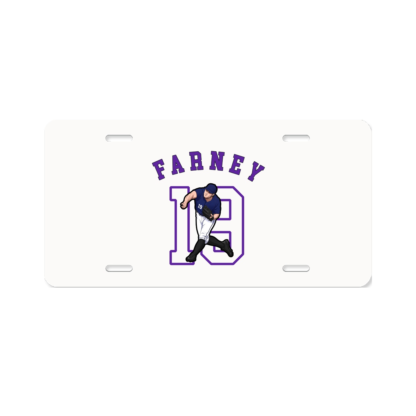 License Plate — Shirsey Arch in Classic