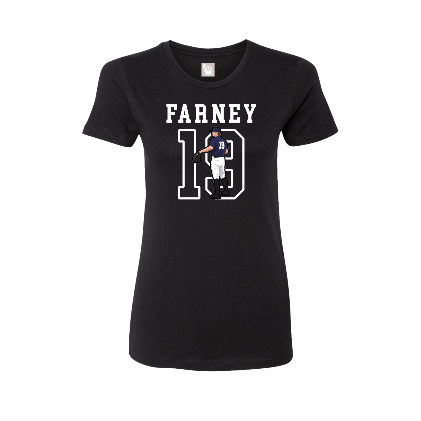 Fitted Women's Tee — Shirsey in Black