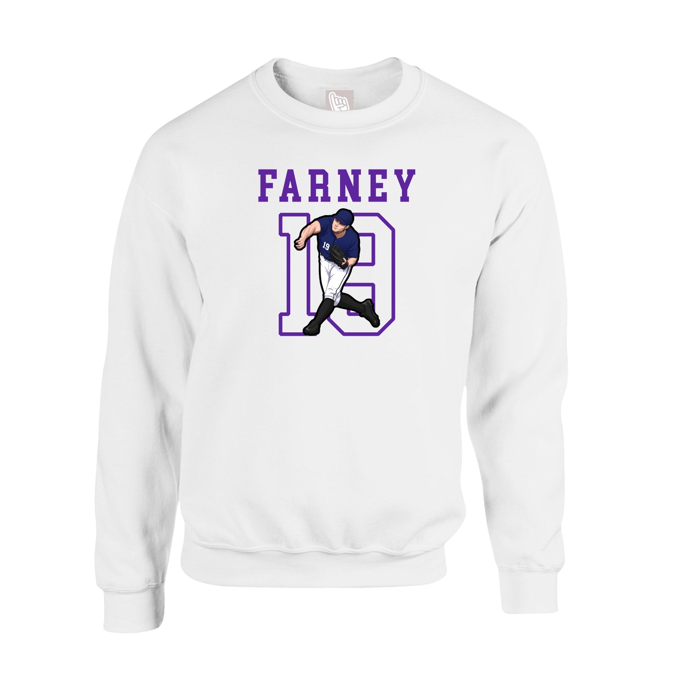 Fleece Crew — Shirsey in White