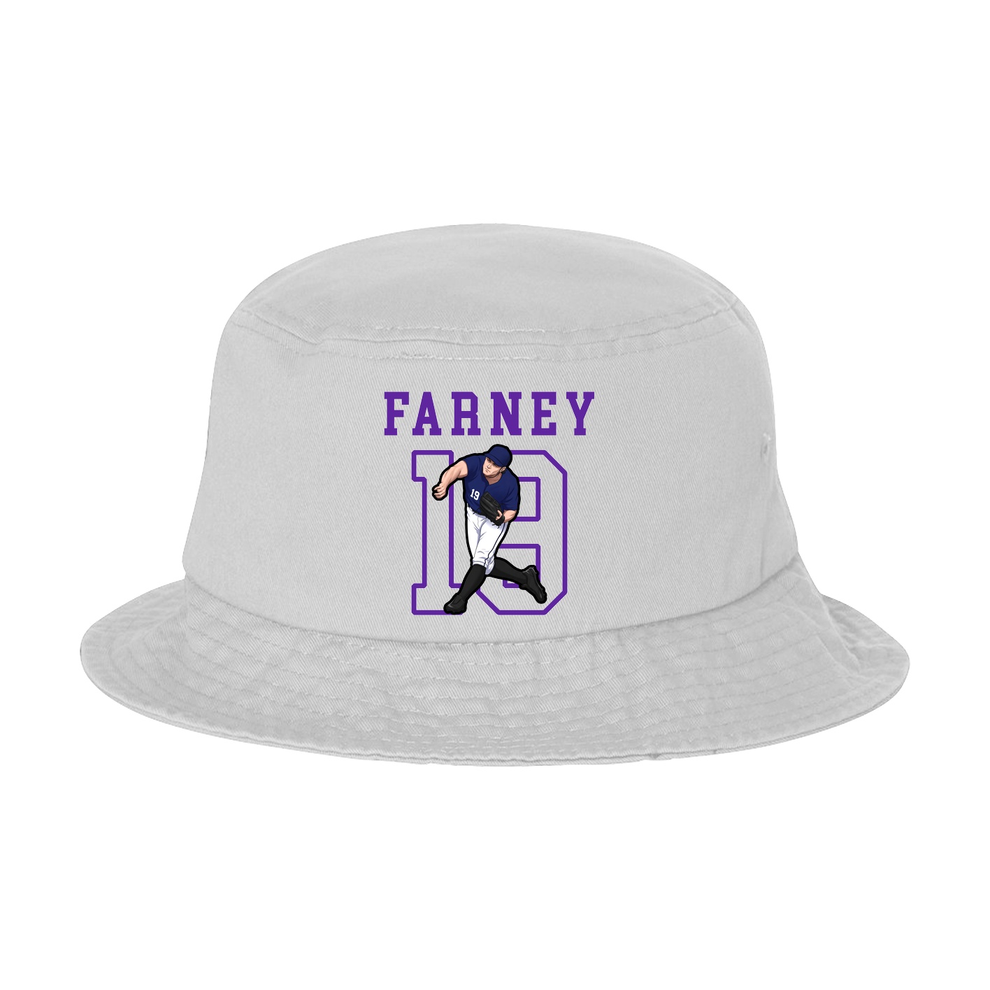 Bucket Cap — Shirsey in White
