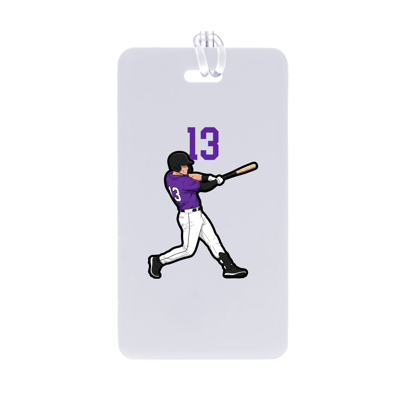 Bag Tag — Number Top in Classic