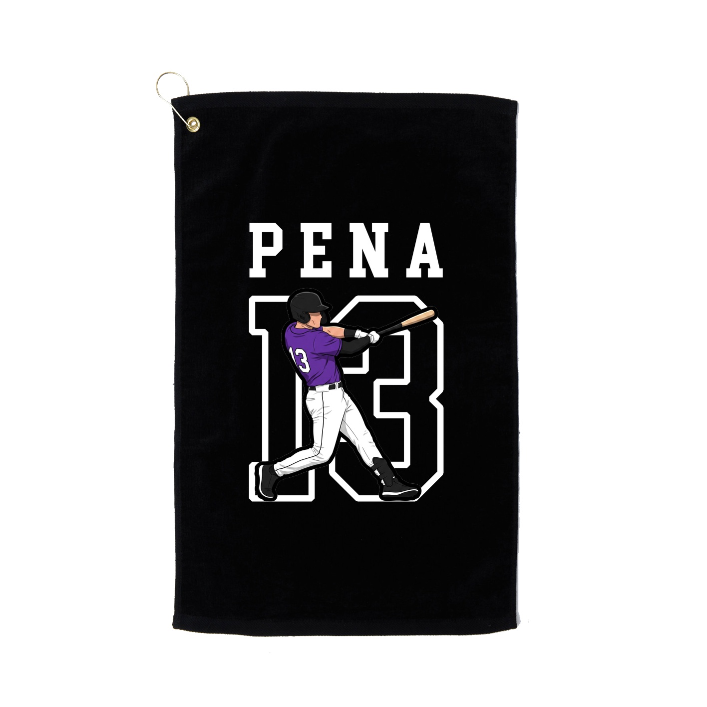 Golf Towel — Shirsey in Black