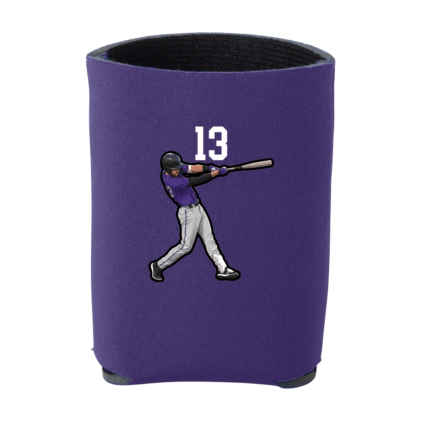 Can Holder — Number Top in Purple