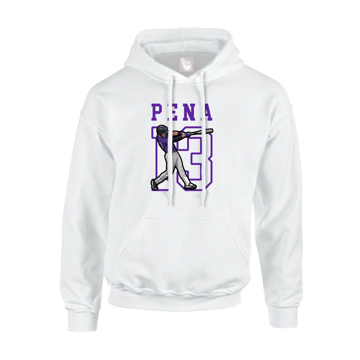 Hoodie — Shirsey in White