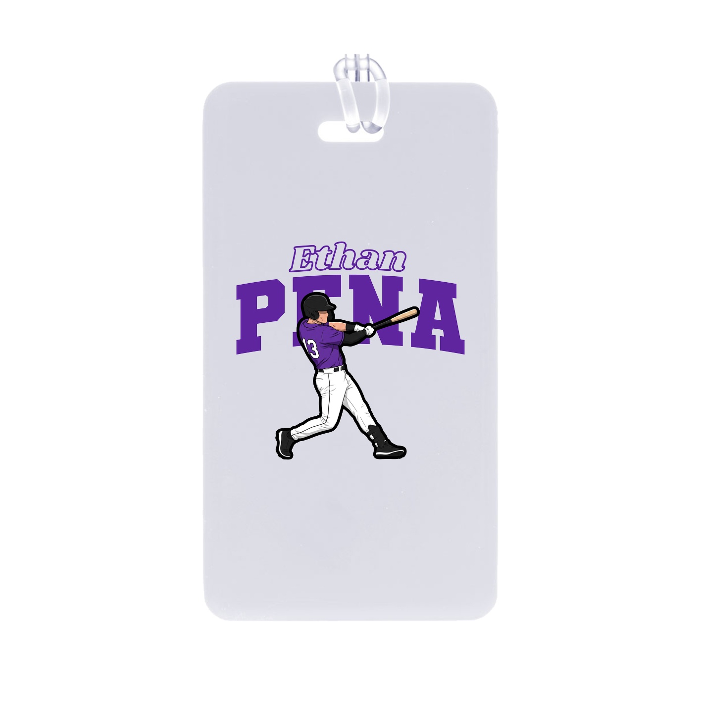 Bag Tag — Name Arch in Classic