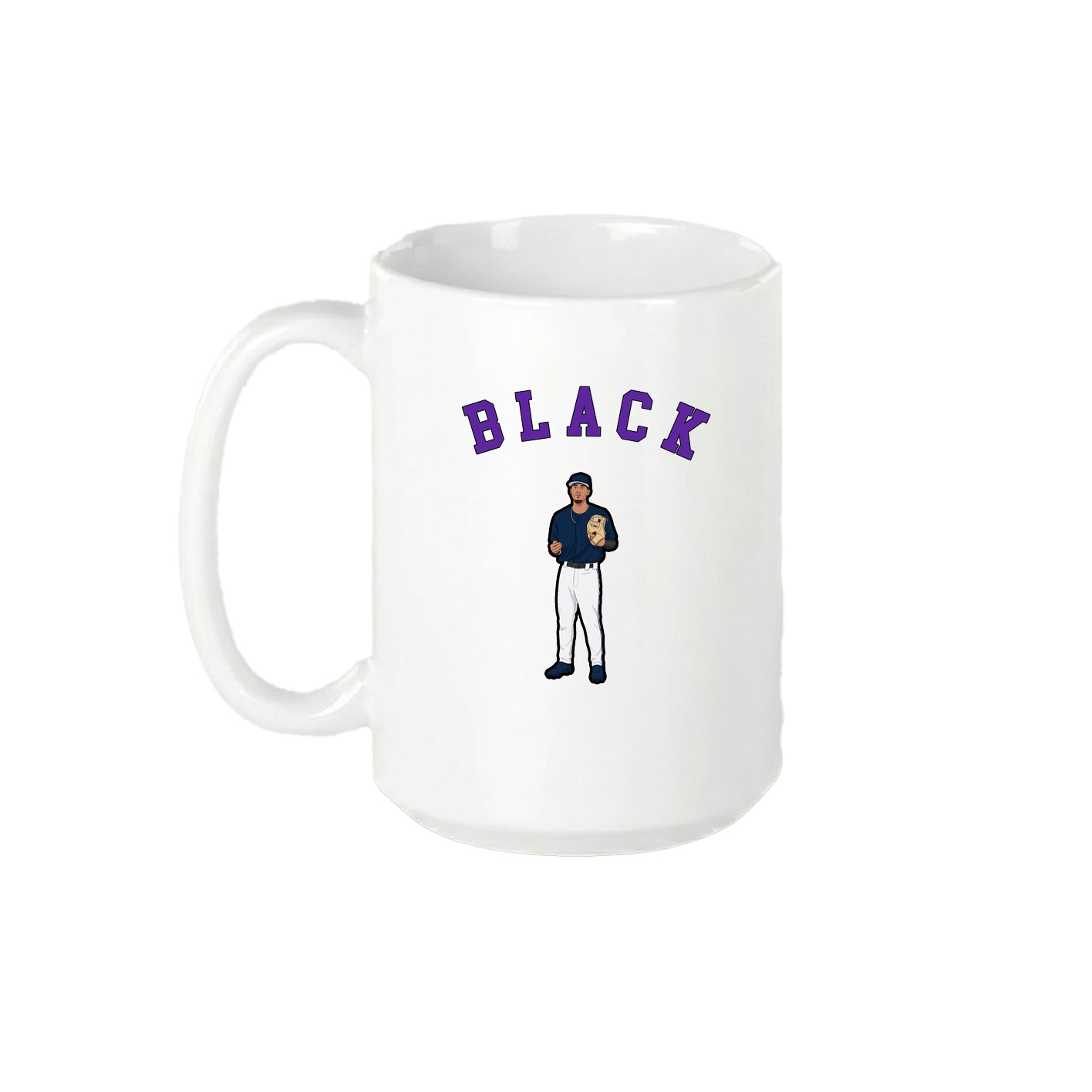 15oz Coffee Mug — Shirsey Arch in White
