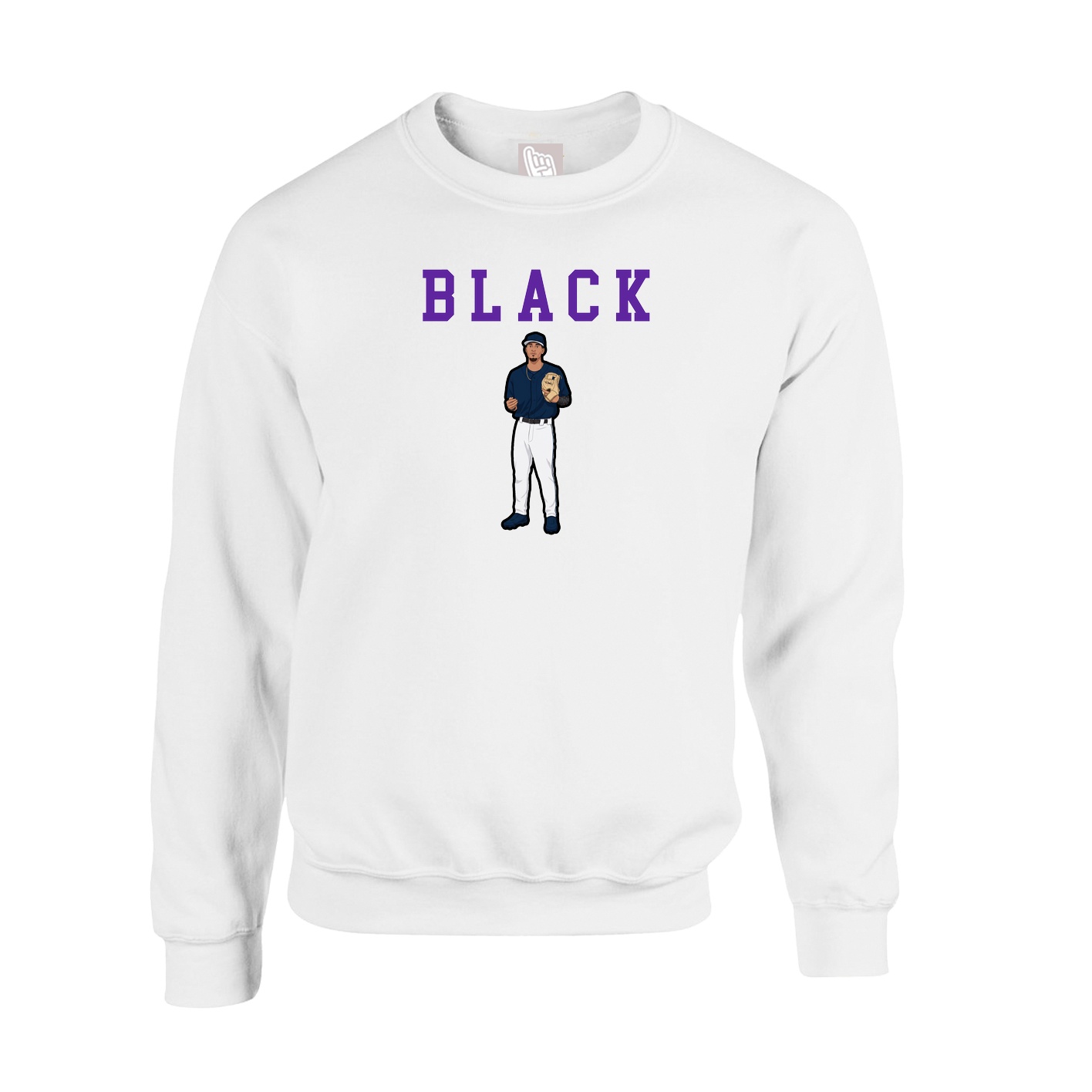 Fleece Crew — Shirsey in White