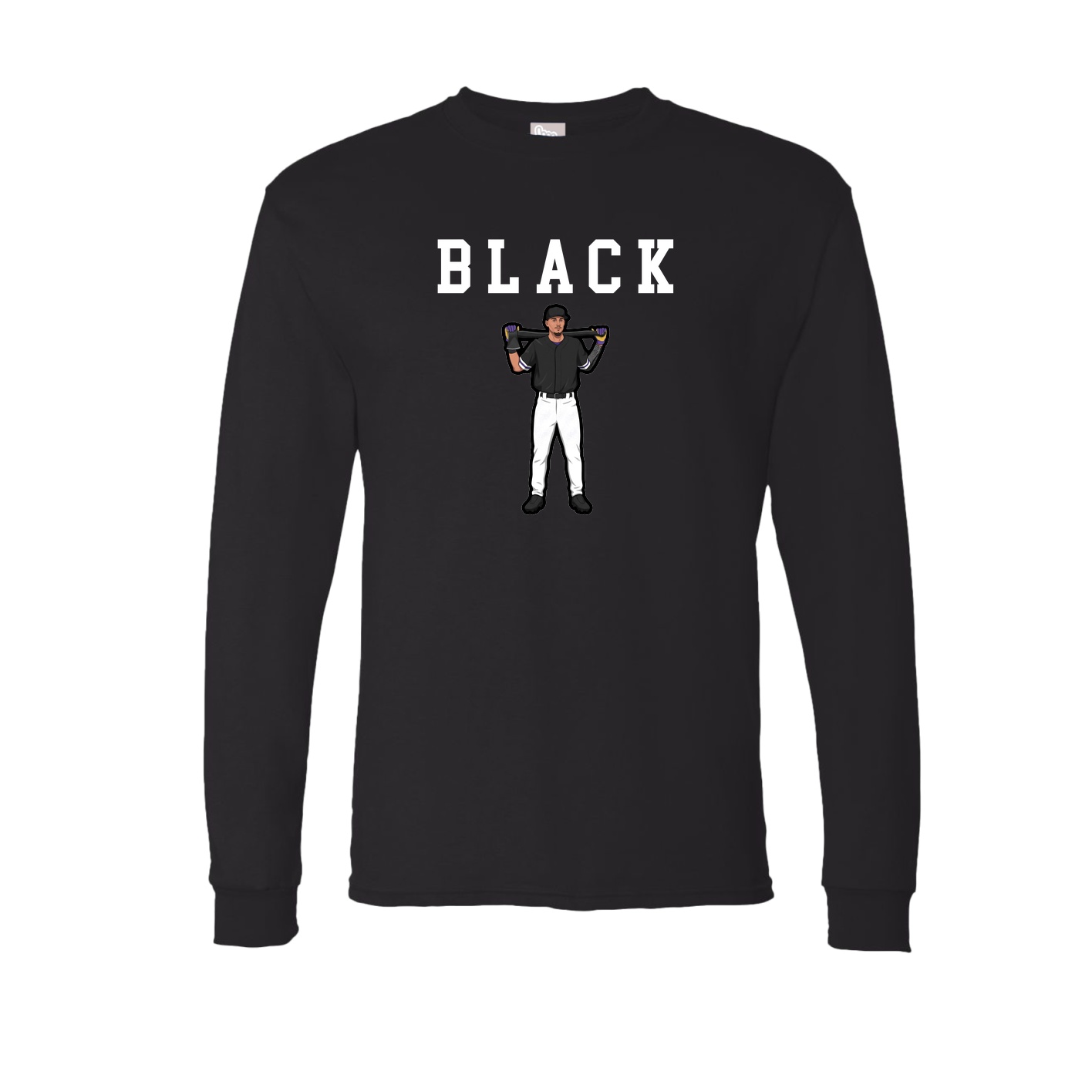 Long Sleeve Tee — Shirsey in Black