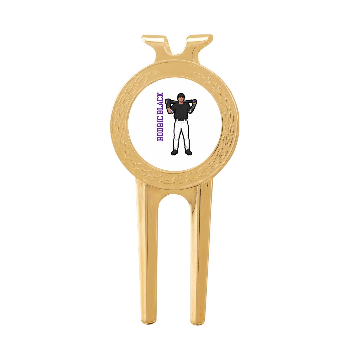 Divot Tool with Ball Marker — Name Vertical in Classic