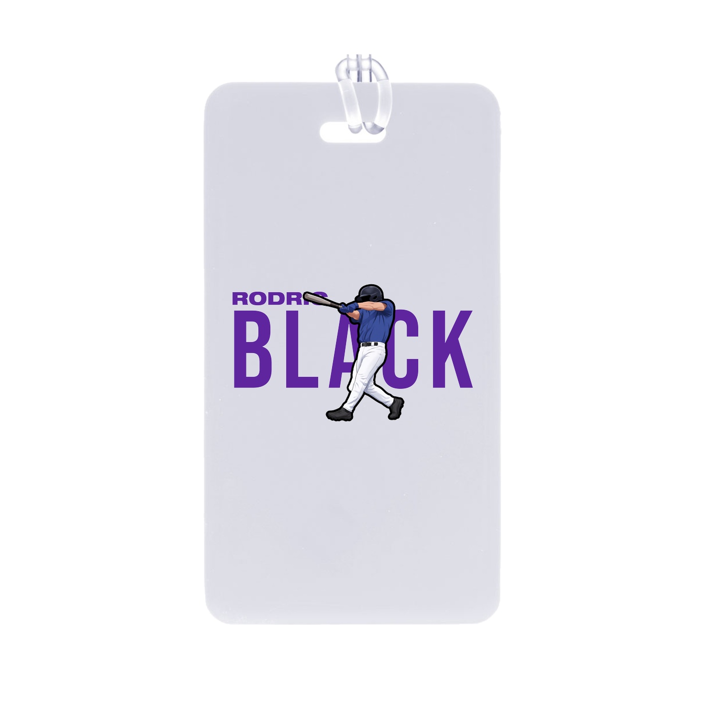 Bag Tag — Player Name in Classic