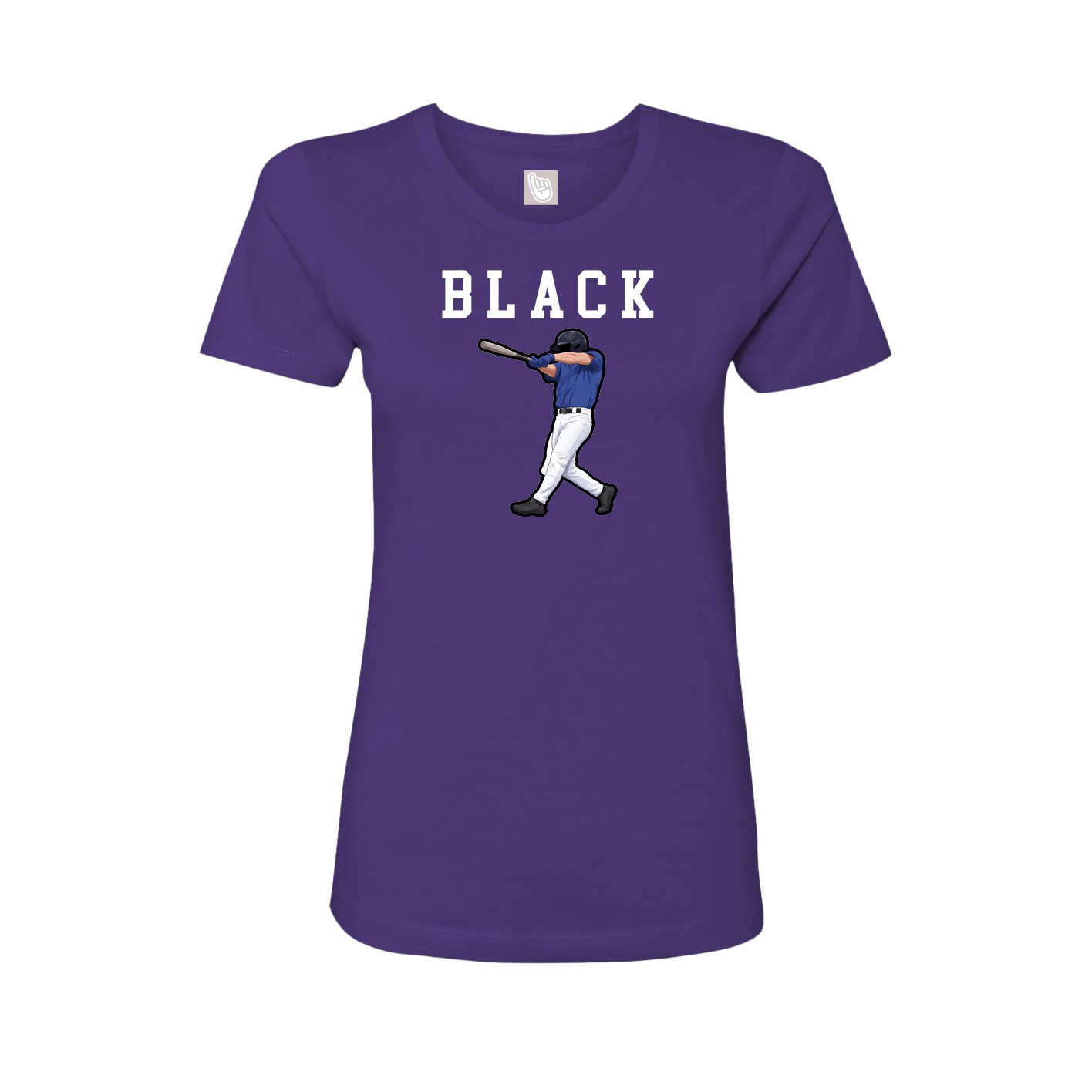 Fitted Women's Tee — Shirsey in Purple