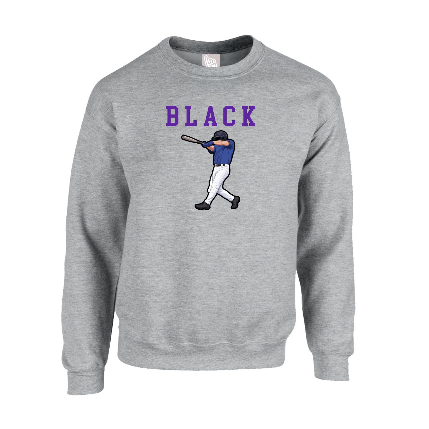Fleece Crew — Shirsey in Grey