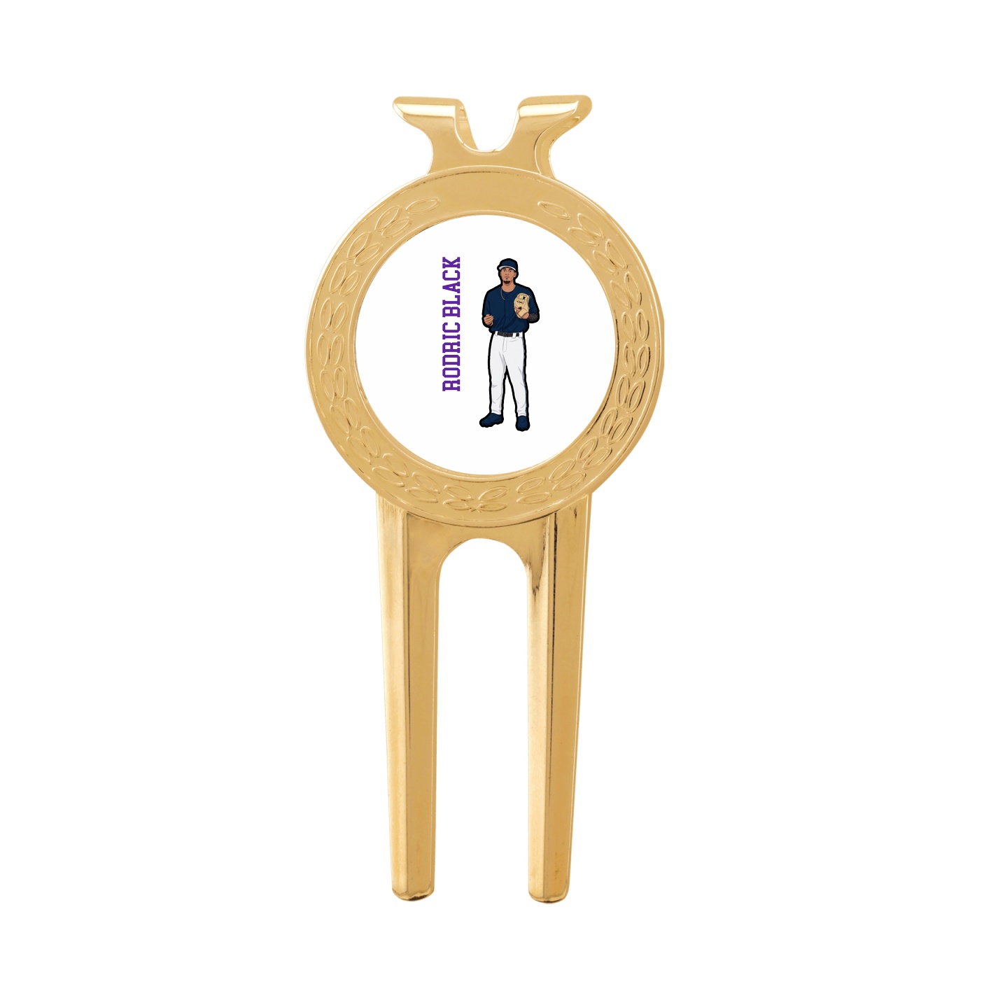 Divot Tool with Ball Marker — Name Vertical in Classic
