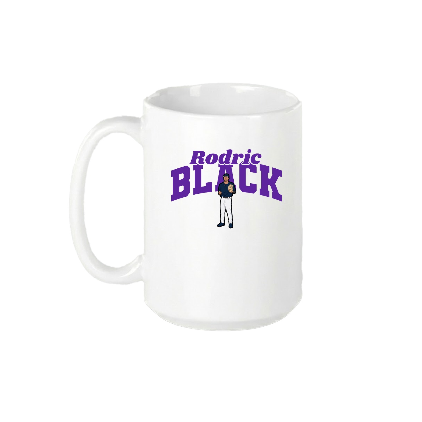 15oz Coffee Mug — Signature Arch in White