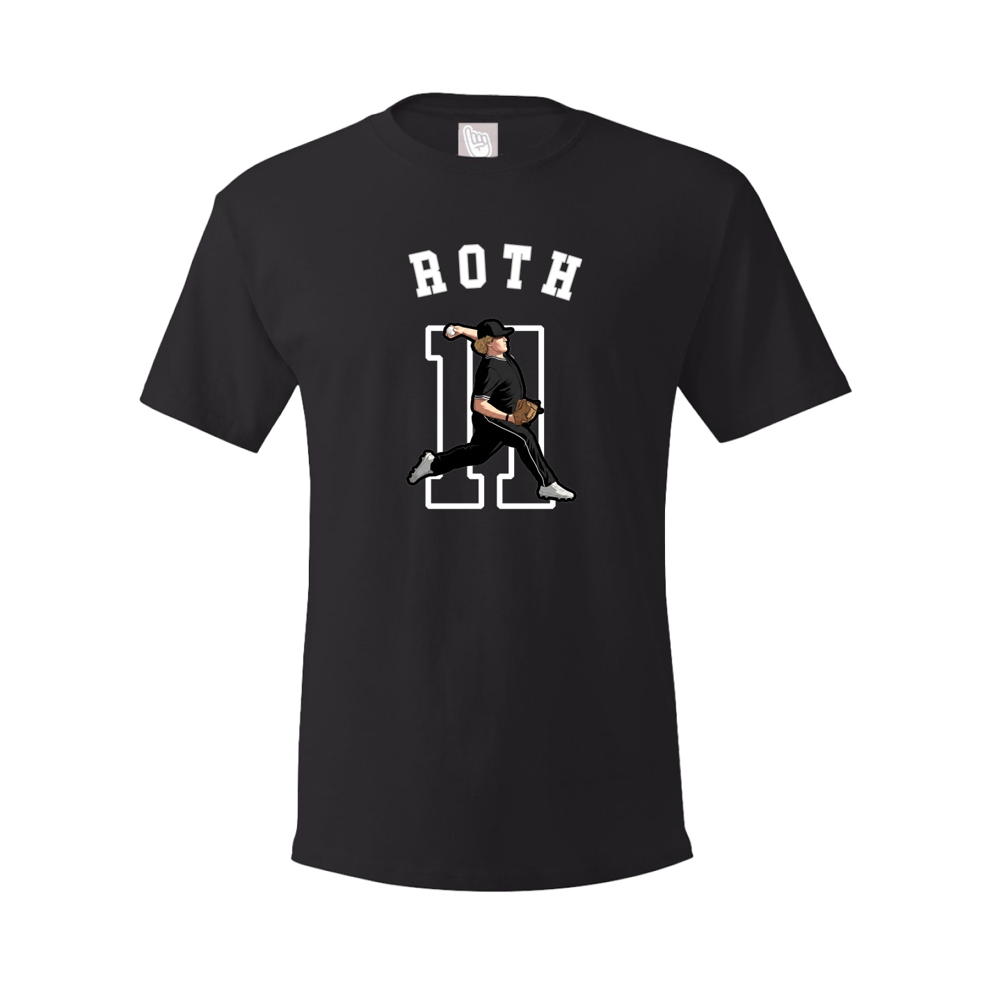 Youth Tee — Shirsey Arch in Black