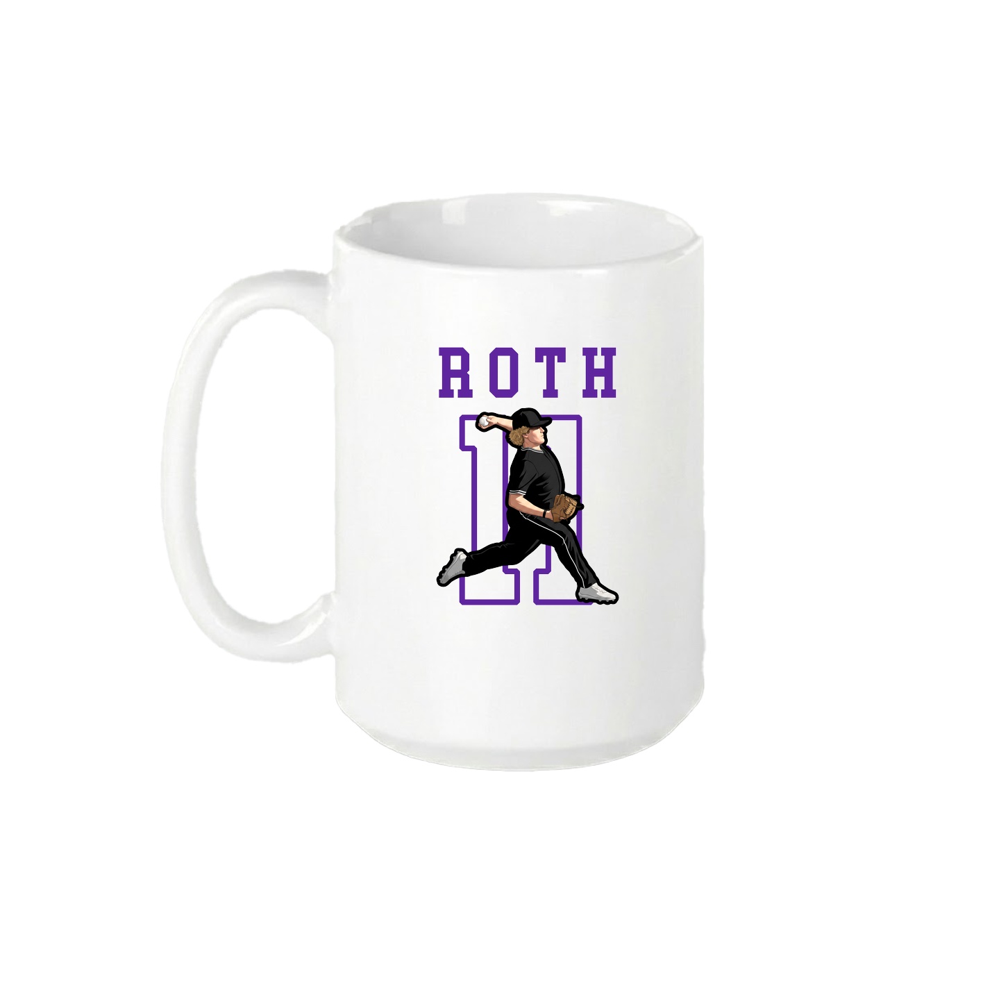 15oz Coffee Mug — Shirsey in White
