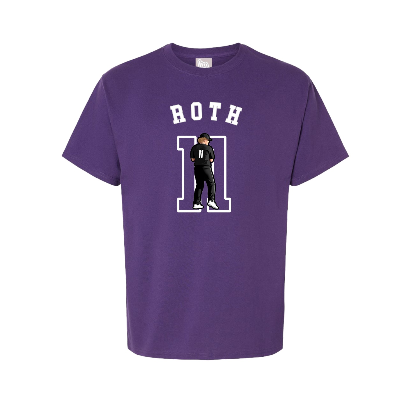 Youth Tee — Shirsey Arch in Purple