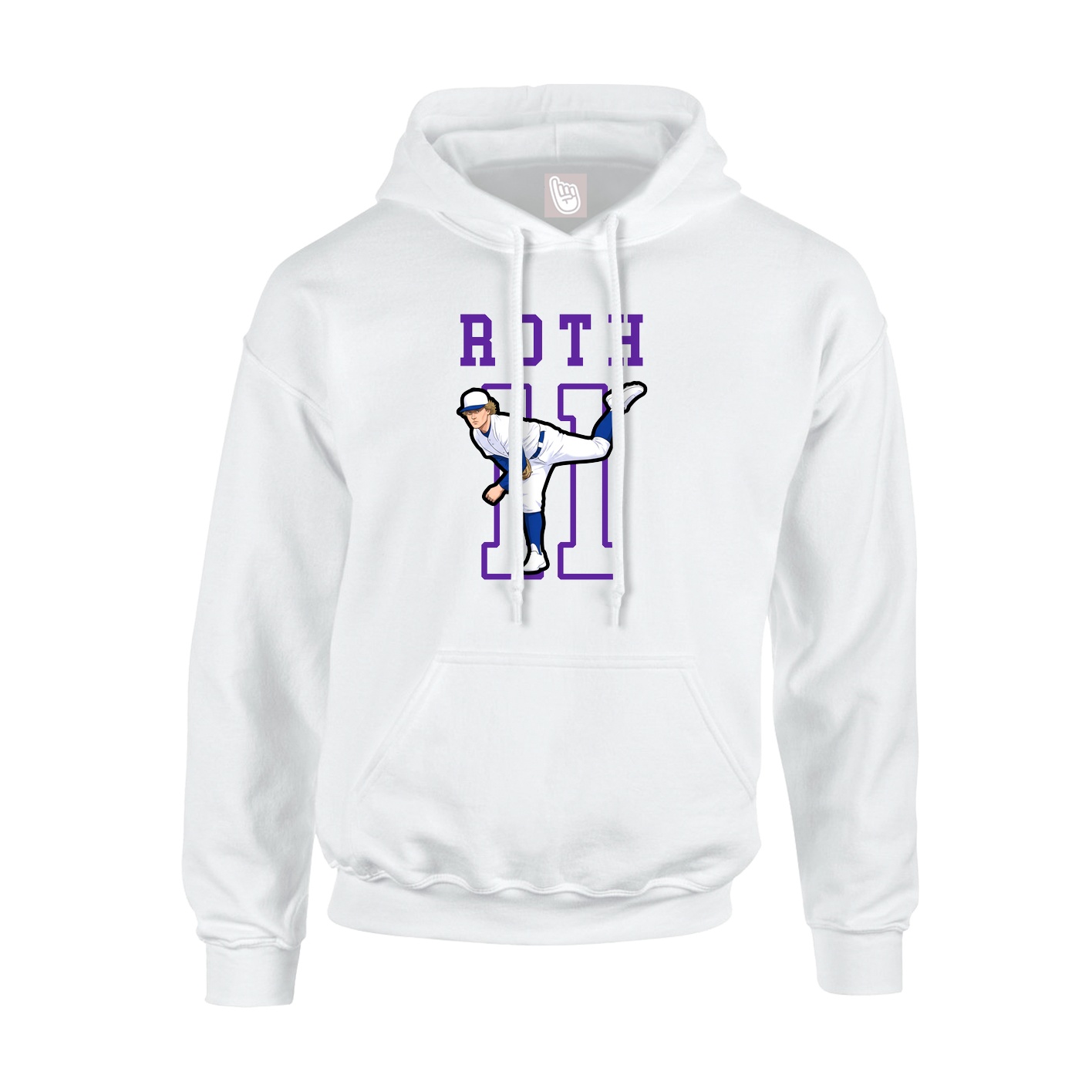 Youth Hoodie — Shirsey in White