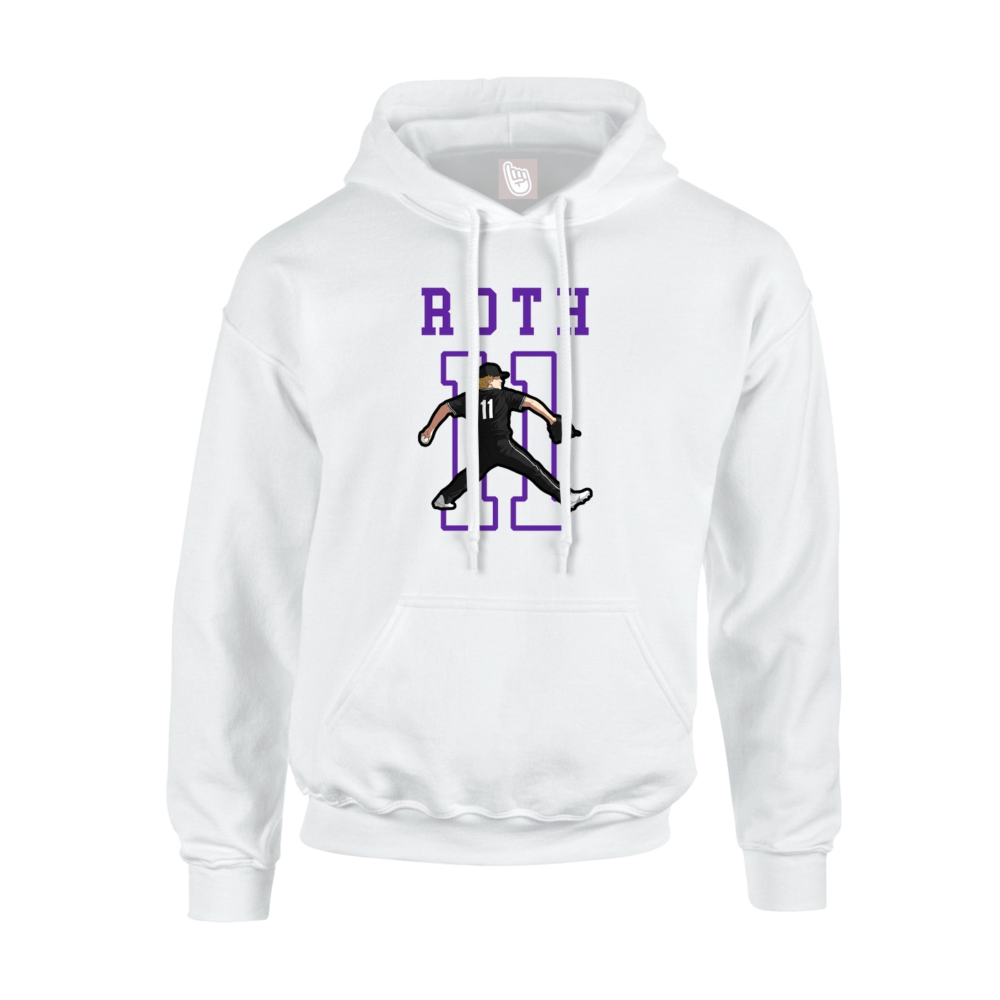 Youth Hoodie — Shirsey in White