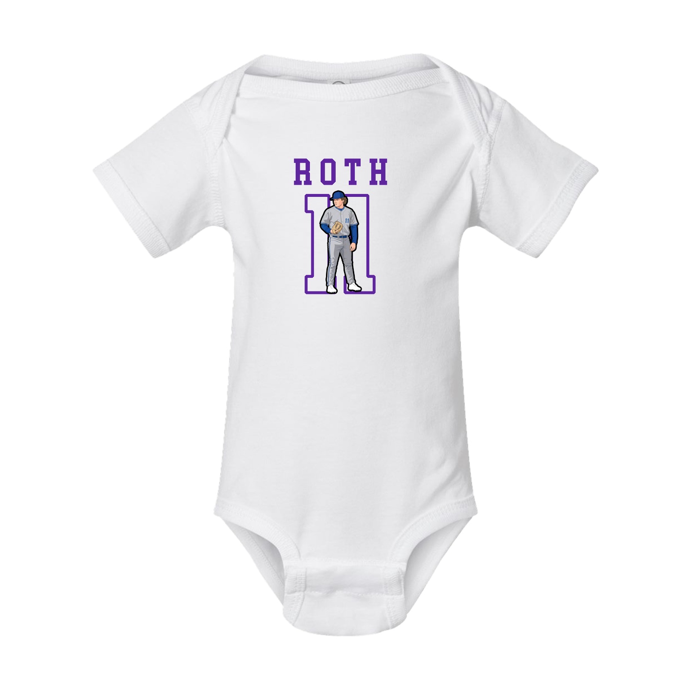 Baby Onesie — Shirsey in White
