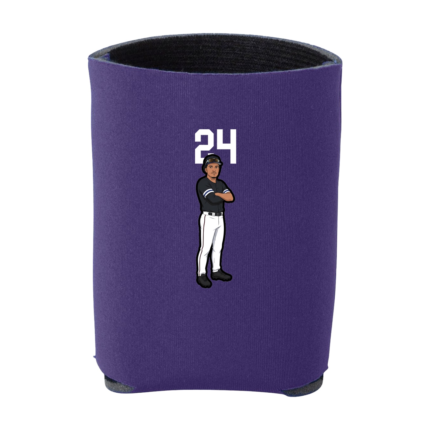 Can Holder — Number Top in Purple