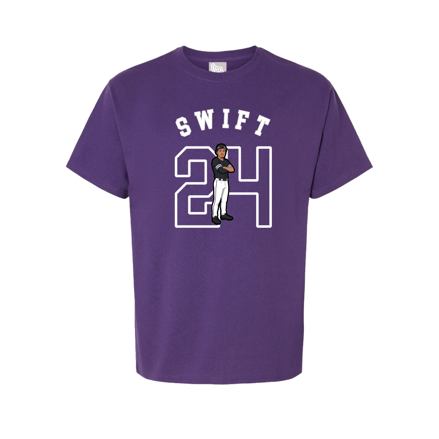 Youth Tee — Shirsey Arch in Purple