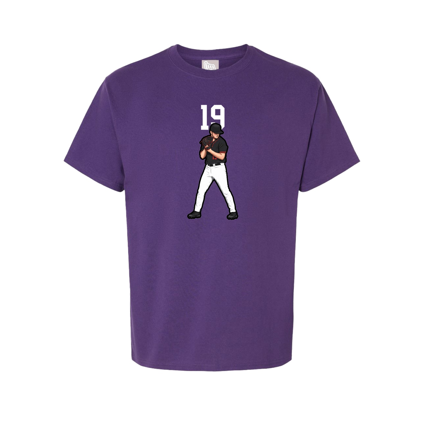 Tee — Number Top in Purple