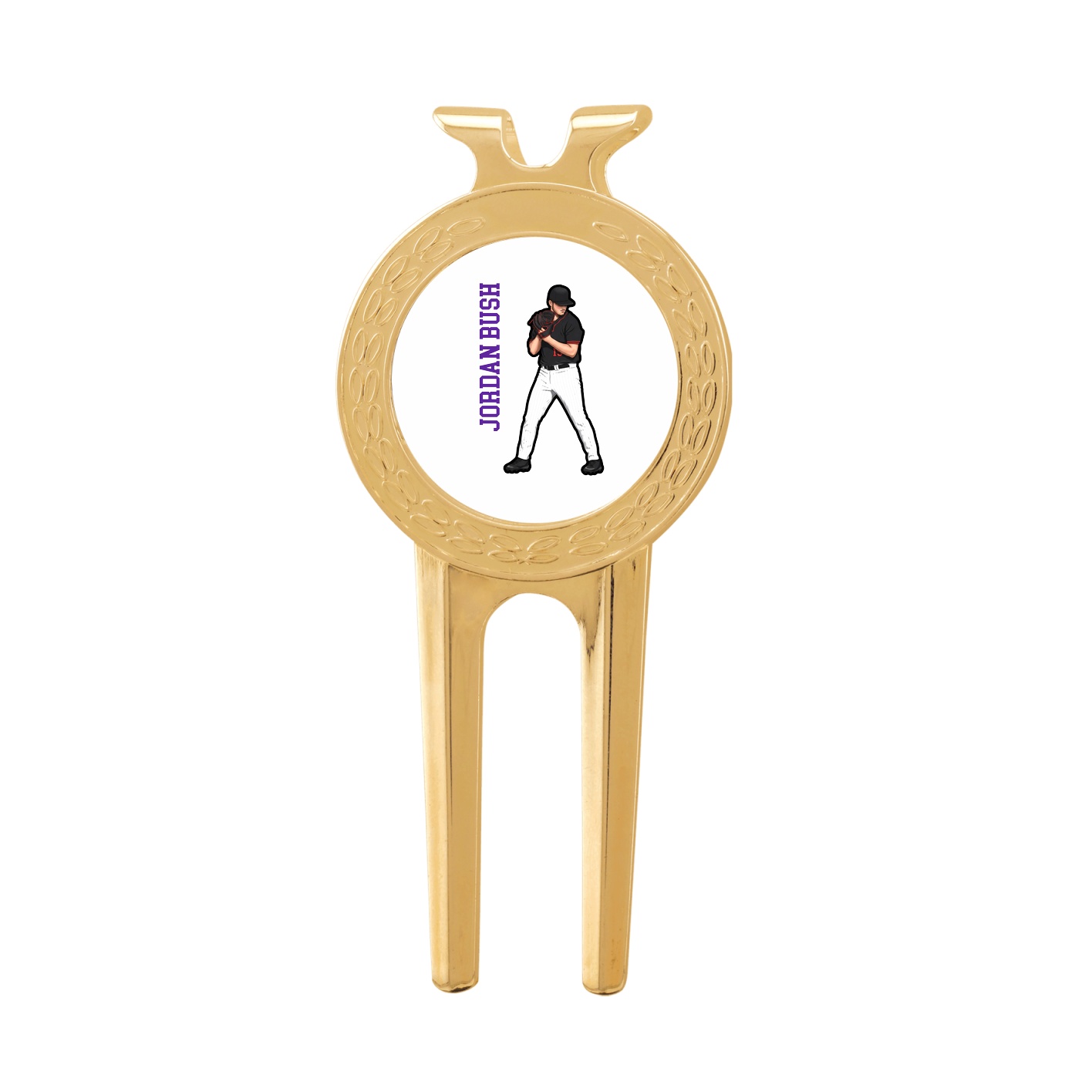 Divot Tool with Ball Marker — Name Vertical in Classic