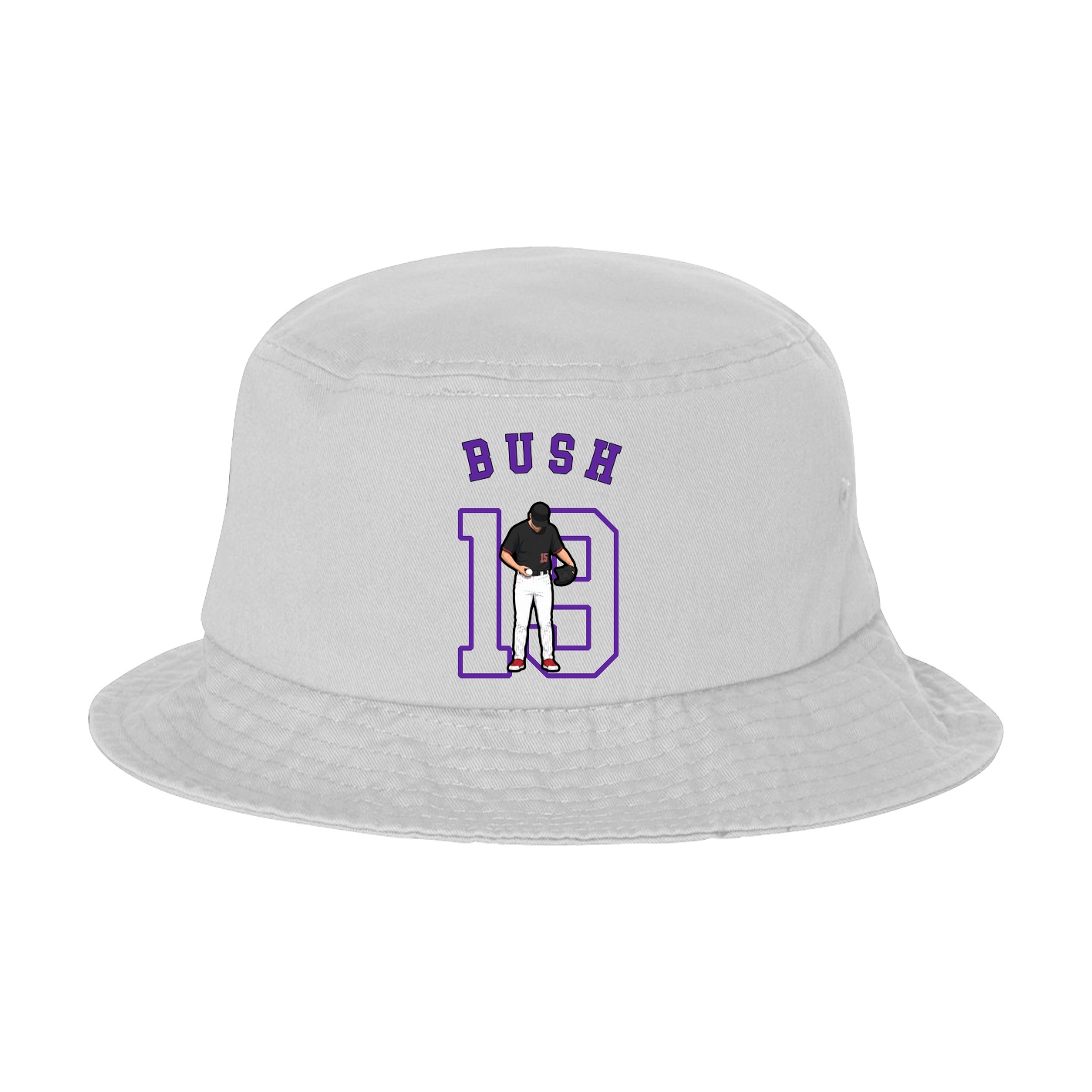 Bucket Cap — Shirsey Arch in White