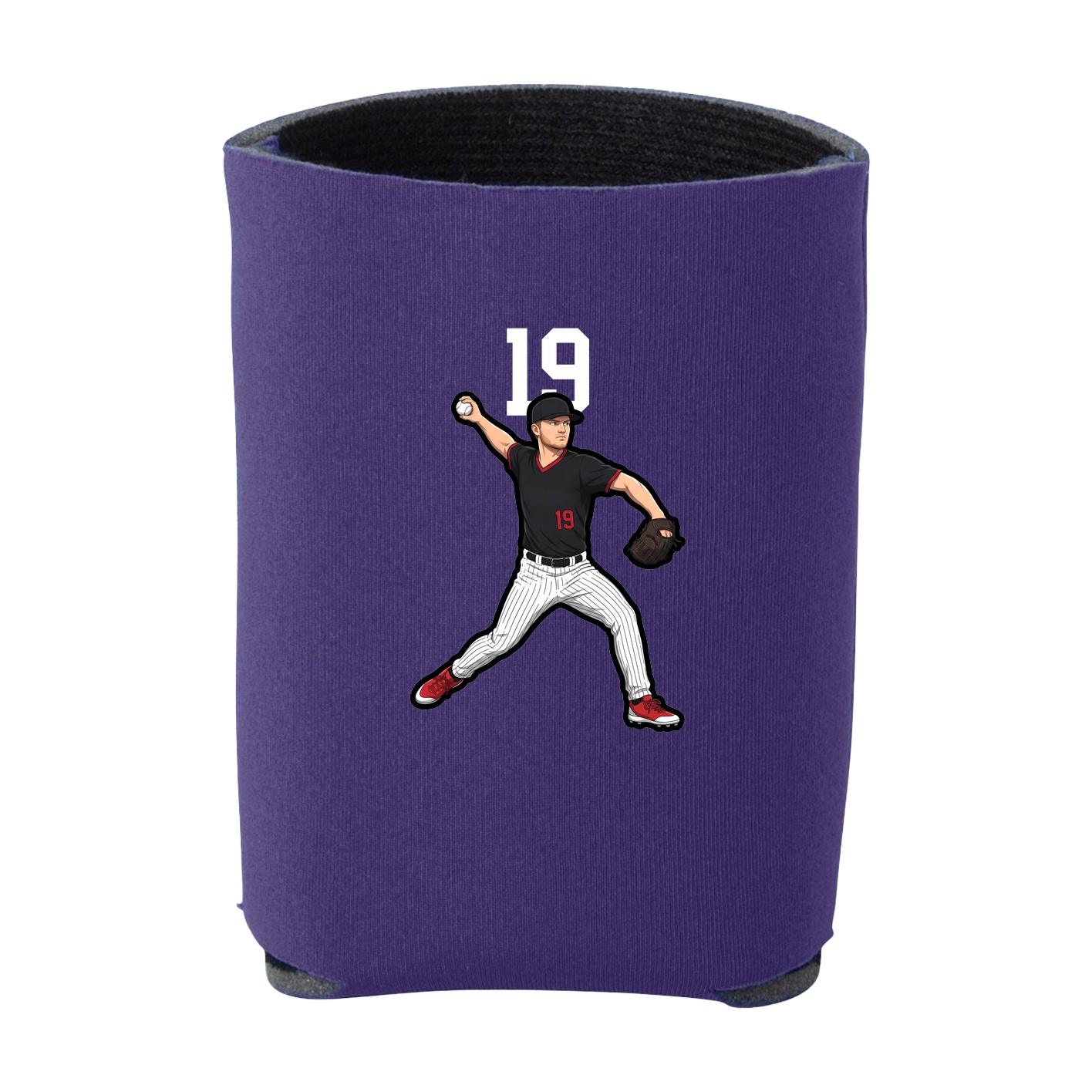 Can Holder — Number Top in Purple